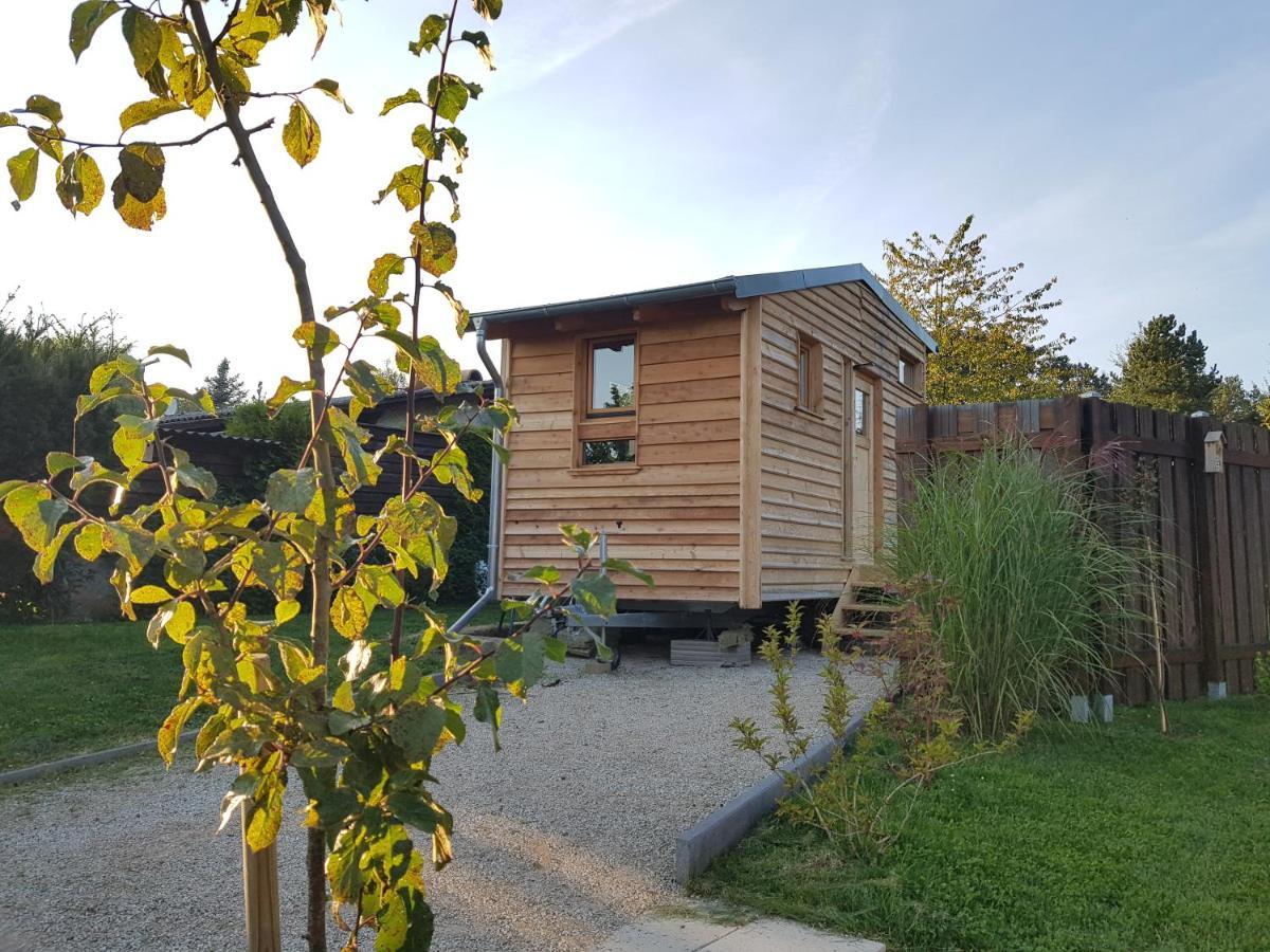 Zirbenholz Tiny House "Waldhauszeit" Am See موكاي المظهر الخارجي الصورة