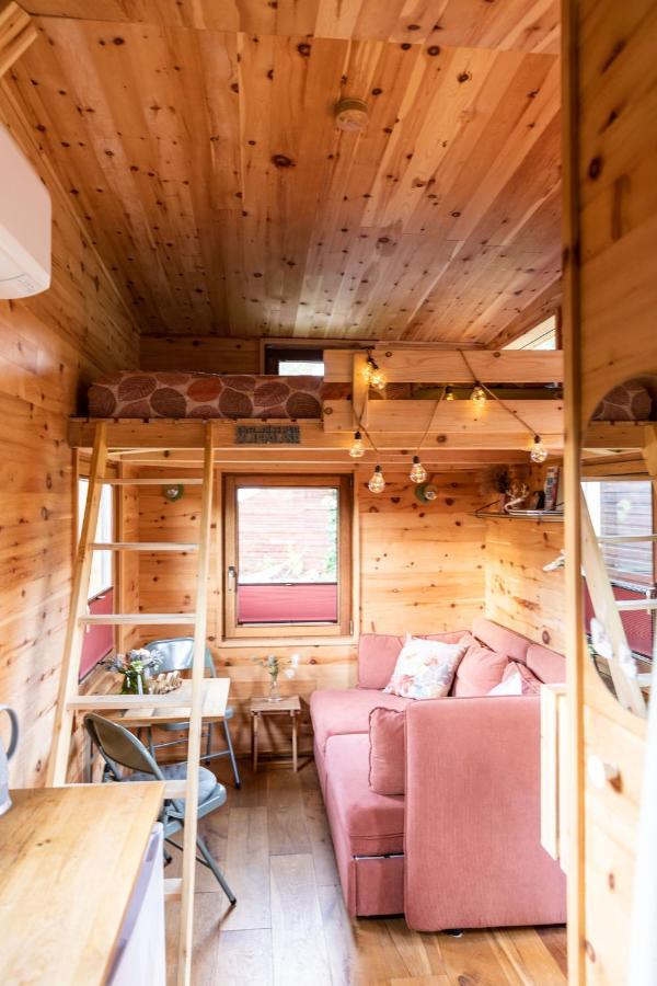Zirbenholz Tiny House "Waldhauszeit" Am See موكاي المظهر الخارجي الصورة